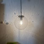 Large Limburg Glashütte Hanging Lamp Globe 1970S Germany thumbnail 4