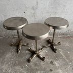 Industrial-Style Metal Side Table thumbnail 5