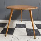 Wood Kidney Shape Table 1960S thumbnail 11