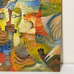 Modern Abstract Schilderij Door J.Delbrouck thumbnail 7