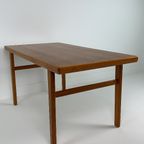 Scandinavisch Vintage Teak Fineren Koffietafel Salontafel thumbnail 11