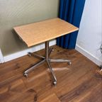 Audio/Tv Tafel, Bijzettafel, Salontafel '70 Verrijdbaar thumbnail 2