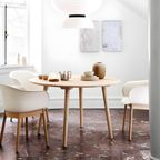 &tradition Elefy Jh30 Armleuningstoel Kunststof Hout Beige thumbnail 7