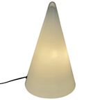 Sce - Teepee Lamp - Glass Cone - Frosted White, In Great Condition, Extra Large Model (37Cm) thumbnail 2