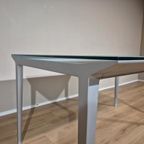 Cassina Artico 345 - Eettafel - Glas - Aluminium - Design thumbnail 6