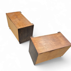 Pair / Bedside Tables With Scandinavian Design 1970s thumbnail 5