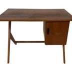 Vintage Bureau Werkplek Compact Design Vrijstaand Jaren 60 thumbnail 12