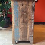 Uniek Dressoir Van Gerecycled Hout - Robuust & Stijlvol thumbnail 6
