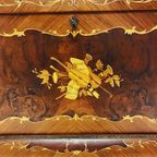 Vintage Marqueterie Kast thumbnail 14