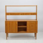 Vintage Teak Sideboard/Dressoir Zweden 1960 (22545) thumbnail 4