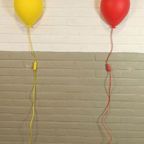 Set Van 2 Vintage Ikea Ballon Wandlampen thumbnail 14