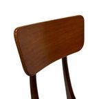 Vintage Eetkamerstoelen Teak Design Jaren 60 thumbnail 9