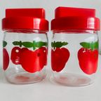 Set Vintage Gulf Appel Voorraadpotten 1970 thumbnail 3