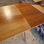 Deense Teak Tafel Uitschuifbare Eettafel thumbnail 9