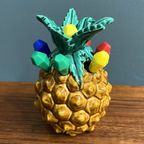 Pineapple Containing Cocktail Forks 1960S thumbnail 3
