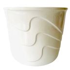 Vintage Bloempot Wit Golf West Germany 1960’s thumbnail 2