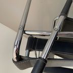 Marcel Breuer B3 Wassily Stoel Chair Fauteuil Zwart thumbnail 9
