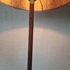 Mid Century Teak Aluminium Vloerlamp Vintage Design thumbnail 5