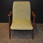 Teak Dames Fauteuil Louis Van Teeffelen thumbnail 4