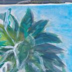 Origineel Acrylschilderij. Groen, Meerkleurig Schilderij thumbnail 5