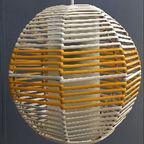 Yellow And White Pendant Lamp 1960S thumbnail 3