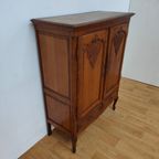 Brocante Landelijke Queen Ann Barkast Wandkast Buffetkast Ladekast 309 thumbnail 14