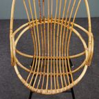 Zeldzaam Model Rotan Fauteuil, Rohé Noordwolde thumbnail 7