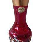 Rood Bohemia Glass Vaasje thumbnail 2