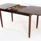 Set Van 4 Palissander Stoelen + Eettafel Eetset Vintage thumbnail 15