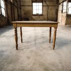 Vintage Houten Console Tafel / Sidetable / Bijzettafel thumbnail 2