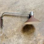 Mid Century Wandlamp Met Beweegbare Arm thumbnail 13