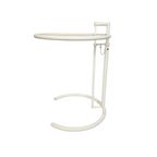 Design Side Table - Eileen Gray Stijl - Metaal - Glas - 80S thumbnail 5