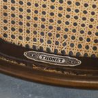 Set Van 4 Hoge Vintage Bentwood “long John” Thonet Design Stoelen thumbnail 4