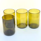 Waterglazen Van Gerecycled Groen Glas Per Stuk thumbnail 5