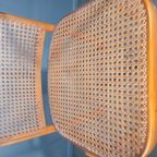 Thonet Ligna Stoeltje Beukenhout Webbing 60s Vintage thumbnail 4
