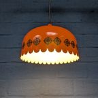 Vintage Oranje Hanglamp, Jaren '60, Deens Design Fog & Mørup thumbnail 7
