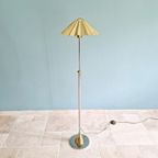 Lampe Sur Pied En Métal Chromé Et Laiton, 1970 thumbnail 6