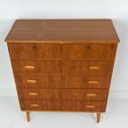 Scandinavisch Vintage Teak Fineren Ladekast Bjorli thumbnail 6