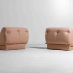 Italiaanse Mid-Century Modulaire "Nuvulone" Sofa Van Rino Maturi In Vaagroze Stof, 1970S thumbnail 8