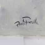 Abstract Schilderij - Paolo Gentilla, 1970s thumbnail 2