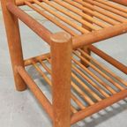 Vintage Houten Bijzettafel Nachtkastje Plantentafel thumbnail 9