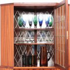 Deens Hoek Vitrine Kast, 1960s thumbnail 5