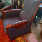 2x Schuitema Art Deco Fauteuils Izgs thumbnail 3