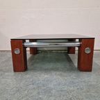 70's Brutalistische Vintage Salontafel Coffeetable thumbnail 9