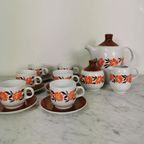 Vintage Koffieservies 9 Delig Kop En Schotel Porseleinservies Thee thumbnail 5