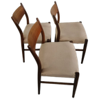 Design Eetkamerstoelen C. Braakman Type Sa 10 Voor Pastoe (jaren 50) thumbnail 2