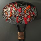 Amazing Enamelled Coat Hooks By Harvey Creazioni 1960. 20 X 14 X 7 Cm Depth. thumbnail 4