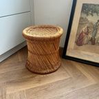 Vintage Bamboe - Jute Krukje/bijzettafeltje thumbnail 8