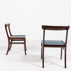 Ole Wanscher Dinning Chairs ‘Rungstedlund’ By Poul Jeppesen Møbelfabrik, 1950’S Denmark thumbnail 6