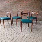Set 4 Vintage Stoelen Deense Stoelen Jaren 60 thumbnail 18